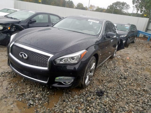 JN1BY1PP7GM630517 - 2016 INFINITI Q70L 3.7 BLACK photo 2