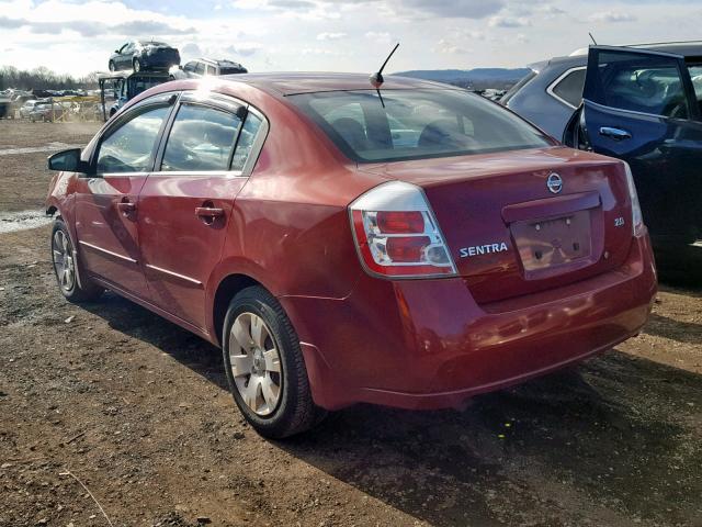 3N1AB61E37L669956 - 2007 NISSAN SENTRA 2.0 RED photo 3