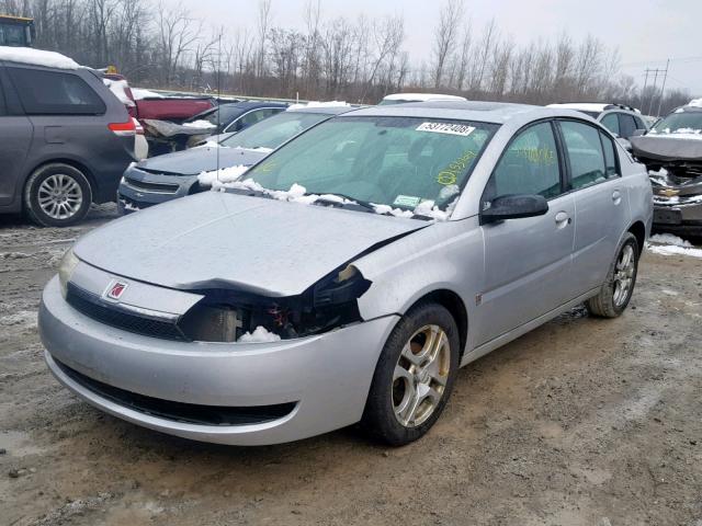 1G8AZ52F14Z174065 - 2004 SATURN ION LEVEL SILVER photo 2