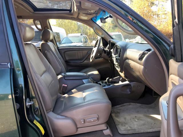 5TDBT48A01S034541 - 2001 TOYOTA SEQUOIA LI GREEN photo 5