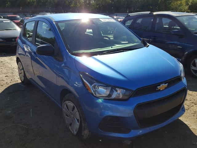 KL8CB6SA1HC773711 - 2017 CHEVROLET SPARK LS BLUE photo 1