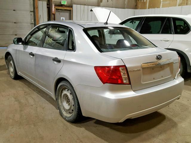 JF1GE61608H529036 - 2008 SUBARU IMPREZA 2. SILVER photo 3