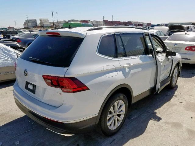 3VV3B7AX1JM001704 - 2018 VOLKSWAGEN TIGUAN SE WHITE photo 4