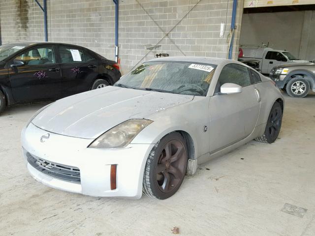 JN1AZ34D46M305613 - 2006 NISSAN 350Z COUPE SILVER photo 2