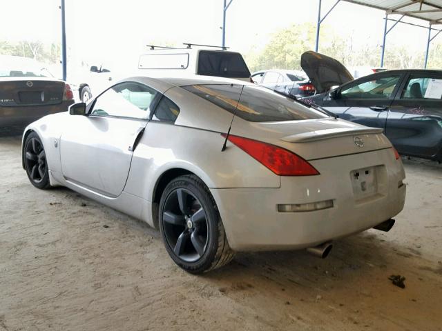 JN1AZ34D46M305613 - 2006 NISSAN 350Z COUPE SILVER photo 3