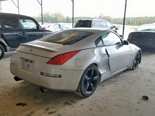 JN1AZ34D46M305613 - 2006 NISSAN 350Z COUPE SILVER photo 4