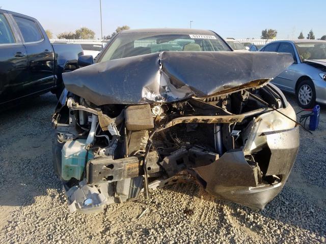 4T4BE46K08R042393 - 2008 TOYOTA CAMRY CE CHARCOAL photo 9
