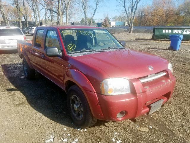 1N6ED29Y24C476847 - 2004 NISSAN FRONTIER C RED photo 1