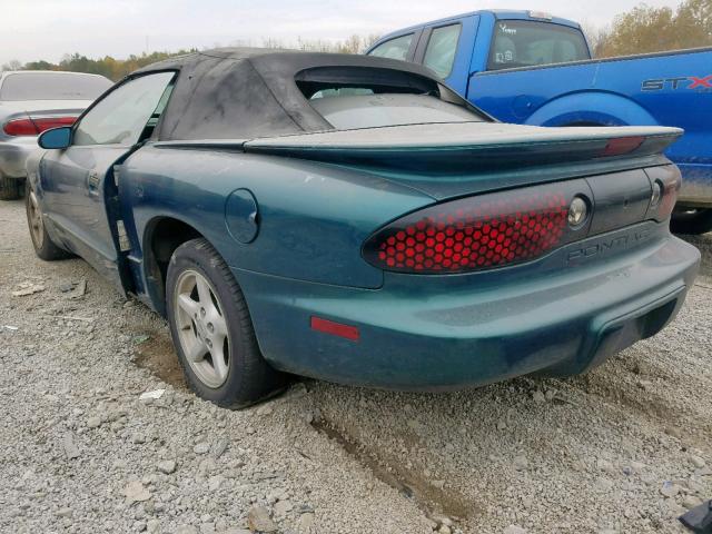 2G2FS32K6V2209046 - 1997 PONTIAC FIREBIRD GREEN photo 3