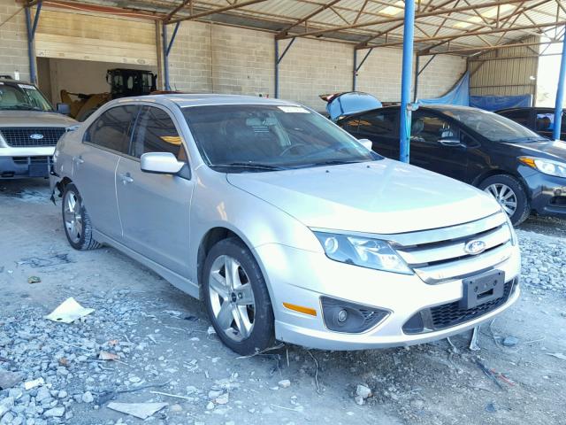 3FAHP0KC6CR407076 - 2012 FORD FUSION SPO SILVER photo 1