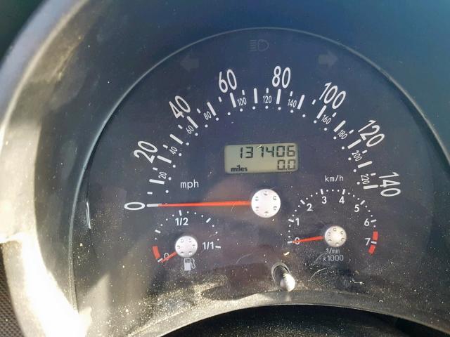 3VWCC21C4XM421930 - 1999 VOLKSWAGEN NEW BEETLE 蓝色 照片 8