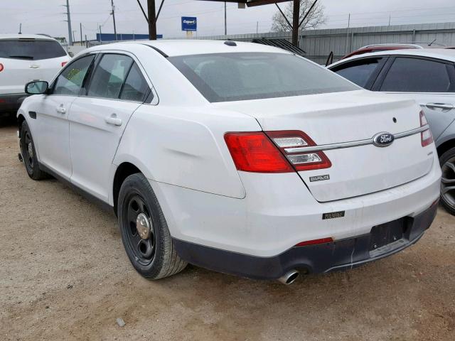 1FAHP2L96EG138862 - 2014 FORD TAURUS POL WHITE photo 3