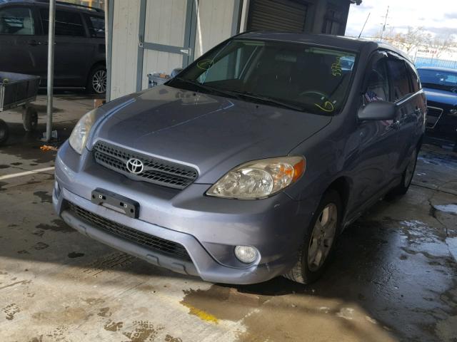 2T1KR32E77C654681 - 2007 TOYOTA COROLLA MA BLUE photo 2