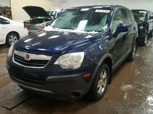 3GSDL43N68S505301 - 2008 SATURN VUE XE BLUE photo 2