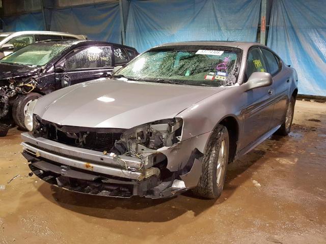2G2WP552681193384 - 2008 PONTIAC GRAND PRIX SILVER photo 2