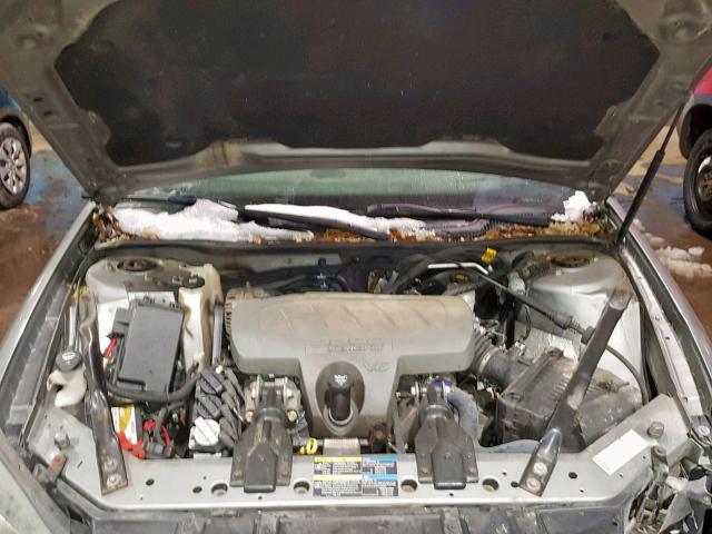 2G2WP552681193384 - 2008 PONTIAC GRAND PRIX SILVER photo 7