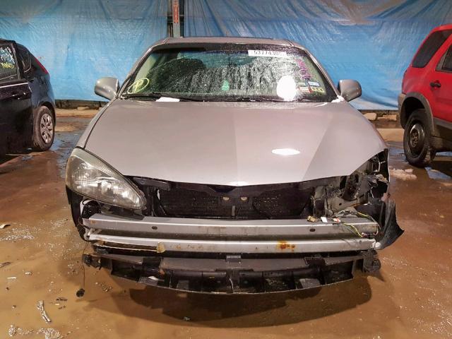 2G2WP552681193384 - 2008 PONTIAC GRAND PRIX SILVER photo 9
