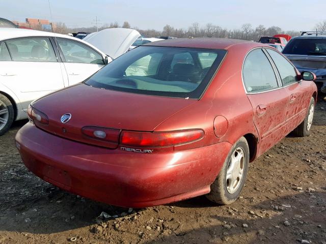 1MELM50U8TA655182 - 1996 MERCURY SABLE GS MAROON photo 4