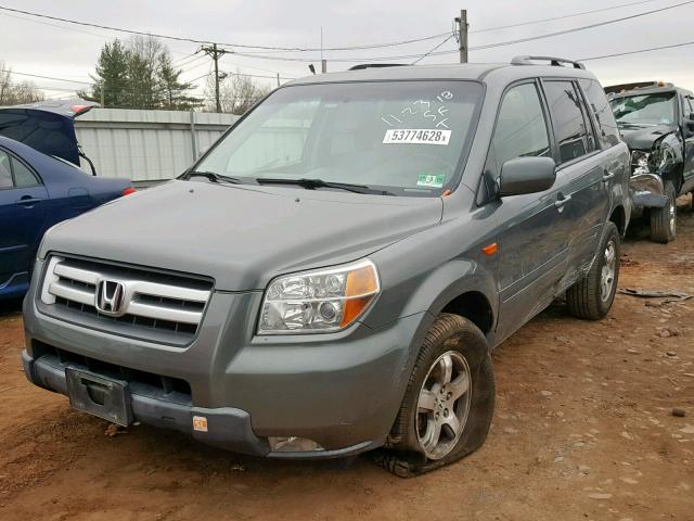 5FNYF18388B056318 - 2008 HONDA PILOT SE GRAY photo 10