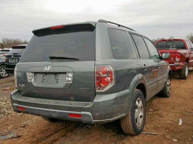 5FNYF18388B056318 - 2008 HONDA PILOT SE GRAY photo 4