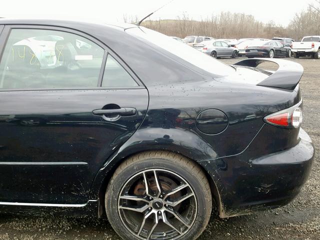 1YVHP81D085M15486 - 2008 MAZDA 6 S BLACK photo 9