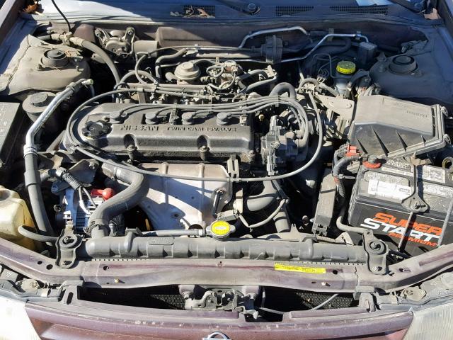 1N4BU31D8VC239114 - 1997 NISSAN ALTIMA XE MAROON photo 7