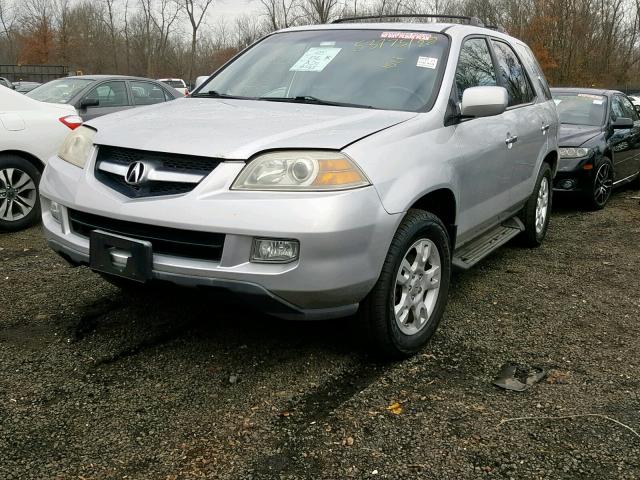 2HNYD18975H503165 - 2005 ACURA MDX TOURIN BLUE photo 2