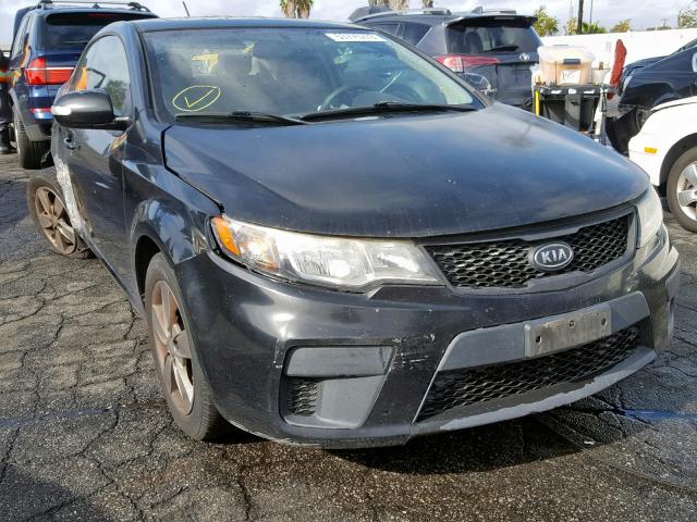 KNAFU6A20A5241494 - 2010 KIA FORTE EX BLACK photo 1