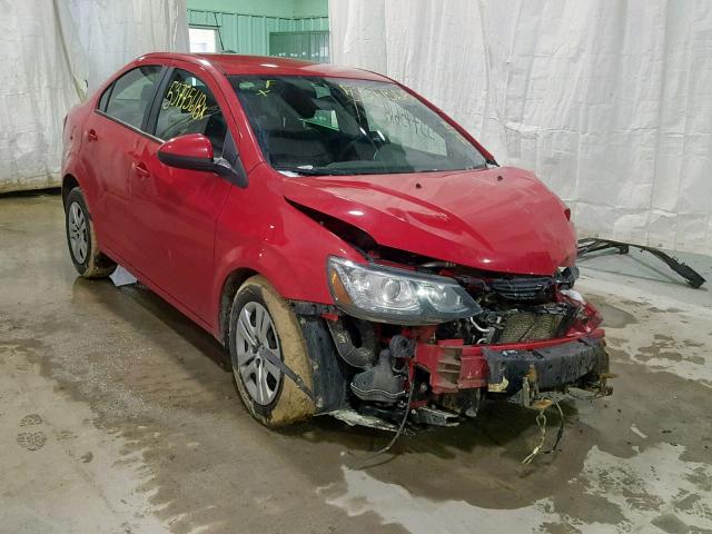 1G1JA5SG7H4139015 - 2017 CHEVROLET SONIC LS 红色 照片 1