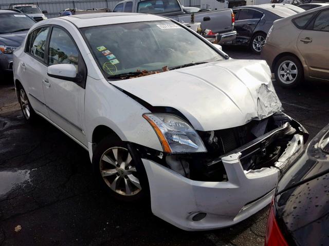 3N1AB6AP5AL676478 - 2010 NISSAN SENTRA 2.0 WHITE photo 1