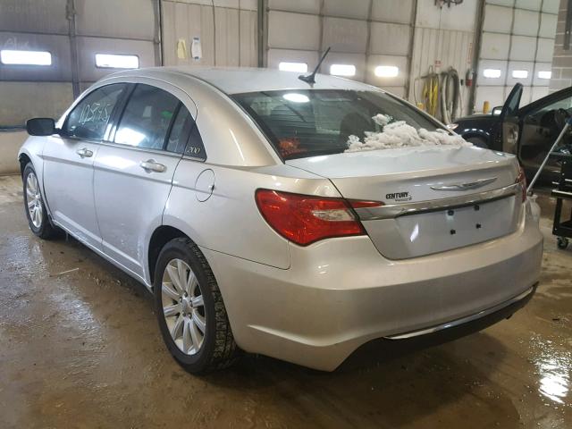 1C3CCBBB0CN267438 - 2012 CHRYSLER 200 TOURIN SILVER photo 3