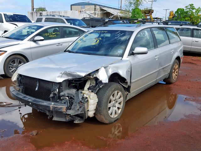 WVWVD63B53E464628 - 2003 VOLKSWAGEN PASSAT GLS SILVER photo 2