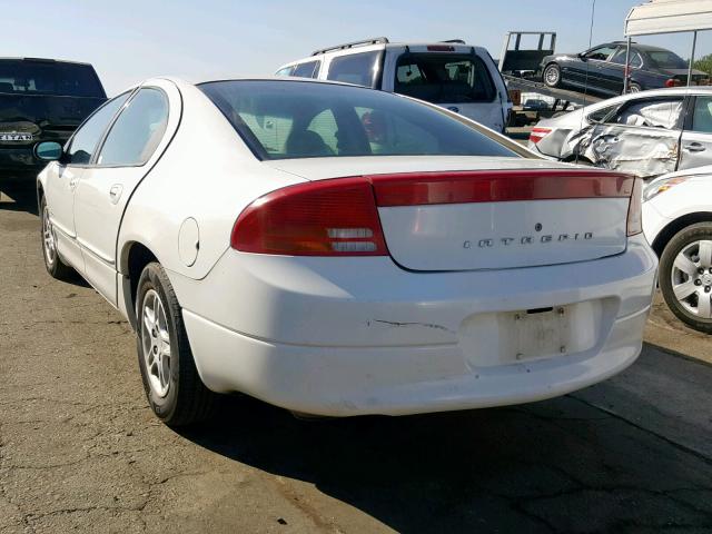 2B3HD46R4XH589307 - 1999 DODGE INTREPID WHITE photo 3