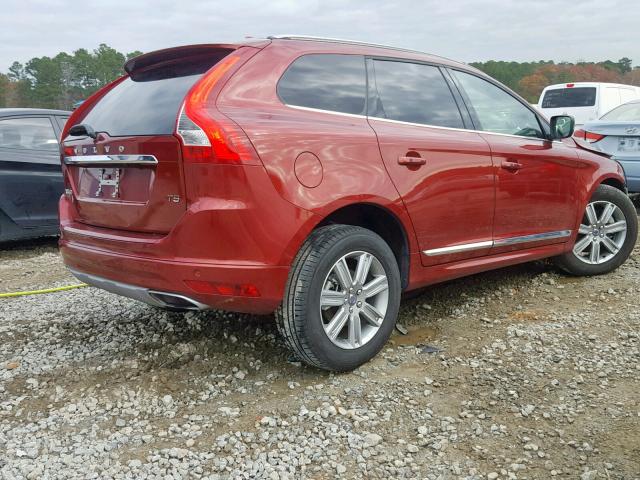 YV440MDU1H2206687 - 2017 VOLVO XC60 T5 BURGUNDY photo 4