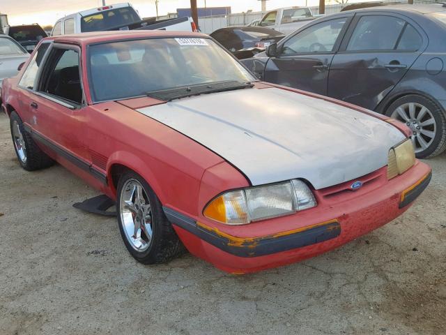 1FACP40M8MF170232 - 1991 FORD MUSTANG LX RED photo 1