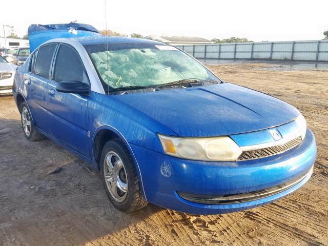 1G8AJ52F54Z100218 - 2004 SATURN ION LEVEL BLUE photo 1
