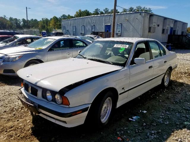 WBAHE6327SGF33512 - 1995 BMW 540 I AUTO WHITE photo 2