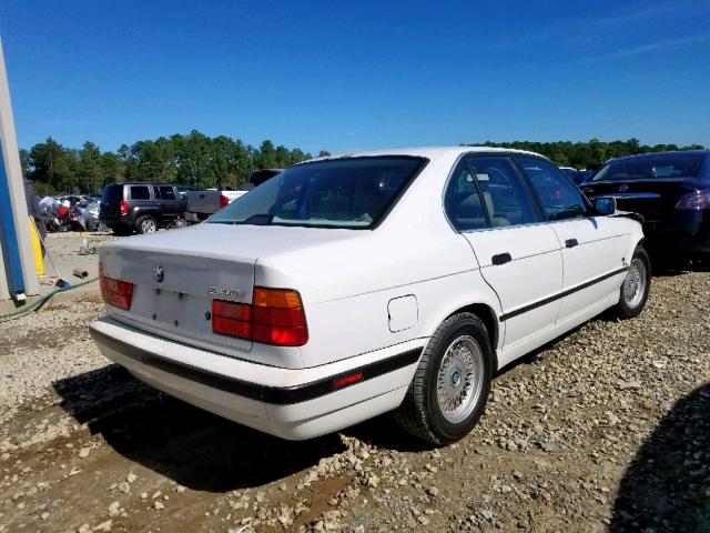 WBAHE6327SGF33512 - 1995 BMW 540 I AUTO WHITE photo 4