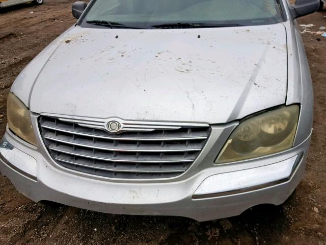 2C8GF68474R621186 - 2004 CHRYSLER PACIFICA SILVER photo 7