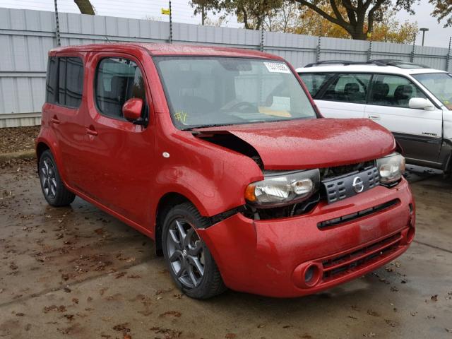 JN8AZ2KR9AT154874 - 2010 NISSAN CUBE BASE BURGUNDY photo 1