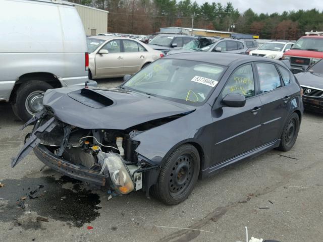 JF1GH76699G806294 - 2009 SUBARU IMPREZA WR GRAY photo 2