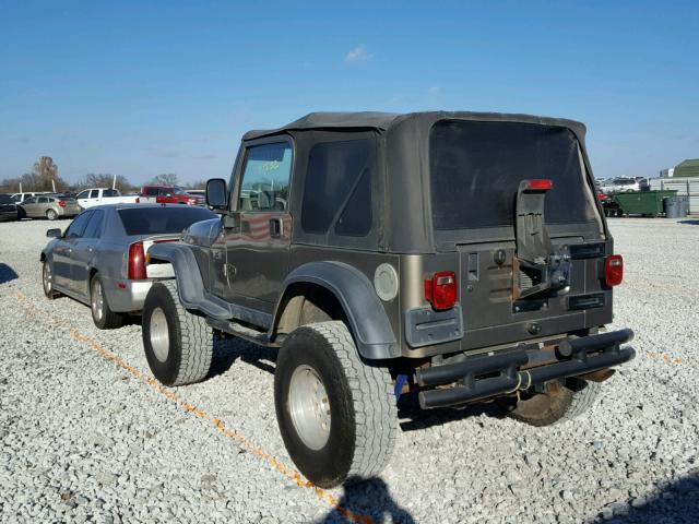 1J4FA39S35P349143 - 2005 JEEP WRANGLER X GRAY photo 3