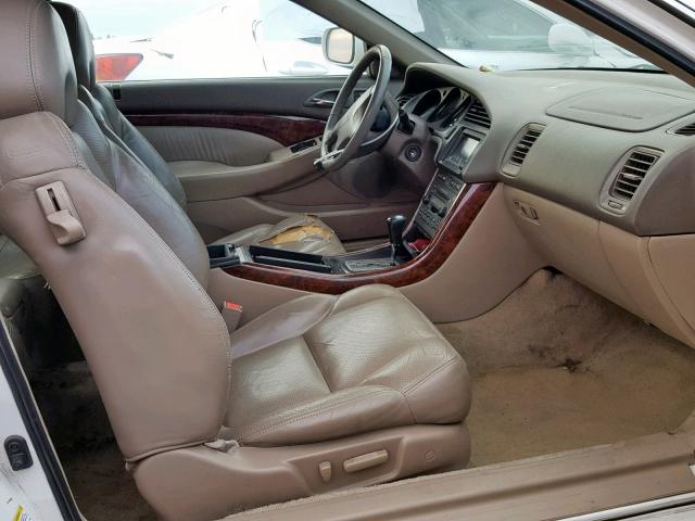 19UYA42721A016618 - 2001 ACURA 3.2CL TYPE WHITE photo 5