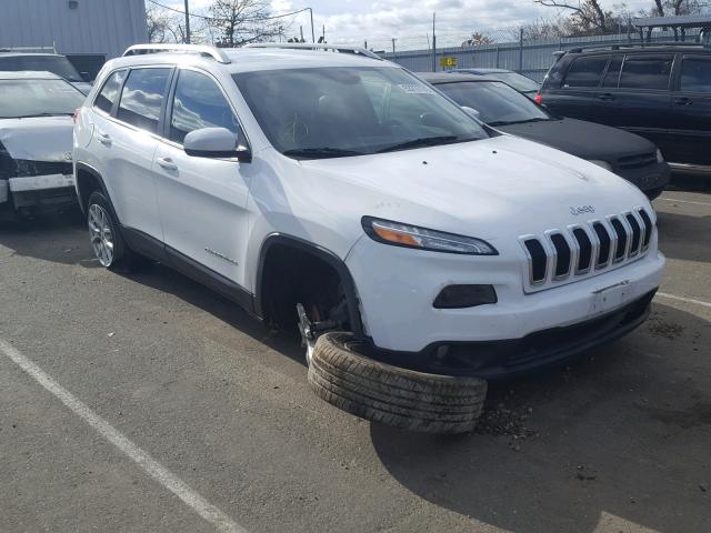 1C4PJMCB9FW739292 - 2015 JEEP CHEROKEE L WHITE photo 1