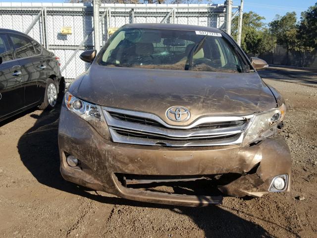 4T3ZA3BB4DU067318 - 2013 TOYOTA VENZA LE GOLD photo 9