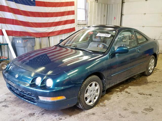 JH4DC435XVS019947 - 1997 ACURA INTEGRA LS GREEN photo 2