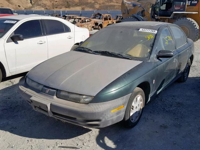 1G8ZG5284TZ120736 - 1996 SATURN SL1 GREEN photo 2