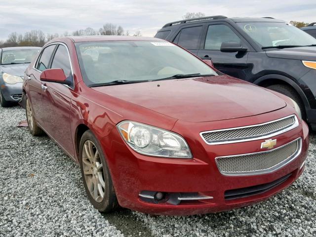 1G1ZK57719F158190 - 2009 CHEVROLET MALIBU LTZ RED photo 1