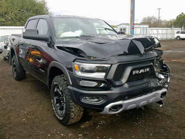 1C6SRFLT9KN584502 - 2019 RAM 1500 REBEL BLACK photo 1