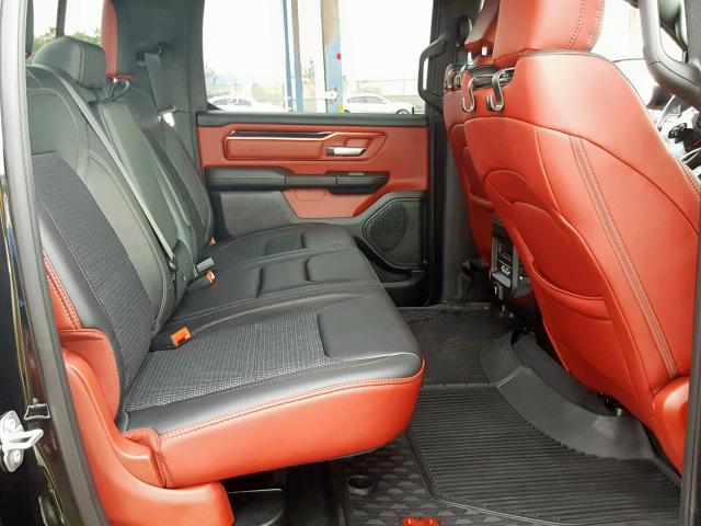 1C6SRFLT9KN584502 - 2019 RAM 1500 REBEL შავი ფოტო 6